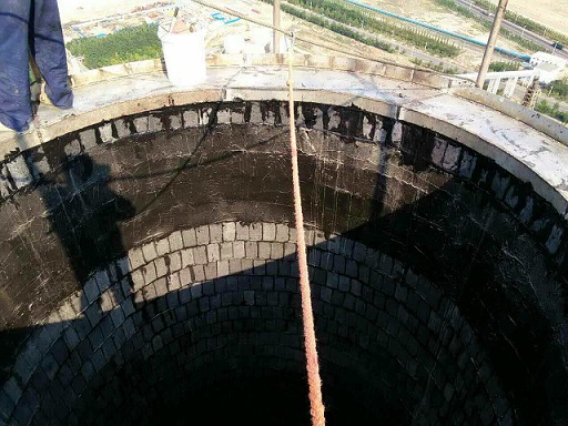 煙囪防腐高空吊籃安裝施工注意什么